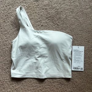 Lululemon Ribbed Nulu Asymmetrical Yoga Tank - Size 6